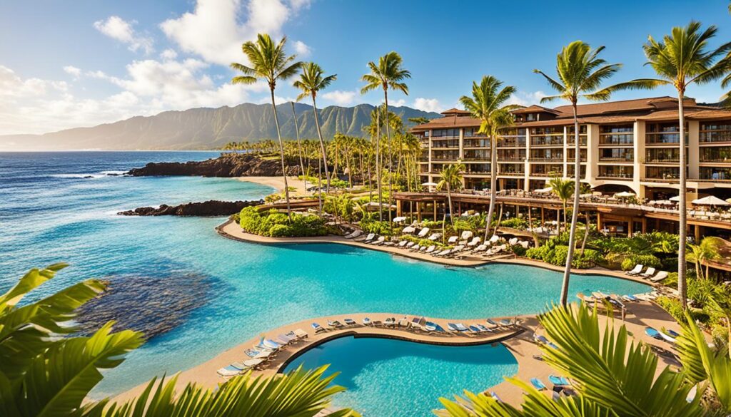 Luxurious Hawaiian Beach Resort